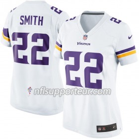 Maillot Femme Minnesota Vikings Harrison Smith 22 Nike Blanc 